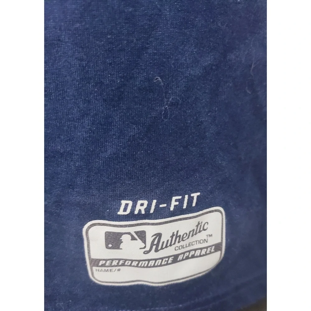 Seattle Mariners‎ MLB Nike Baseball Practice T-Shirt Mens Large Navy Blue White